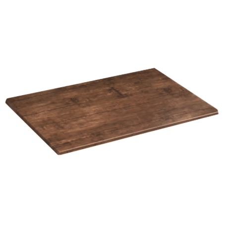 1200x800mm Rectangular Heatproof Table Top - ANTIQUITY WOOD